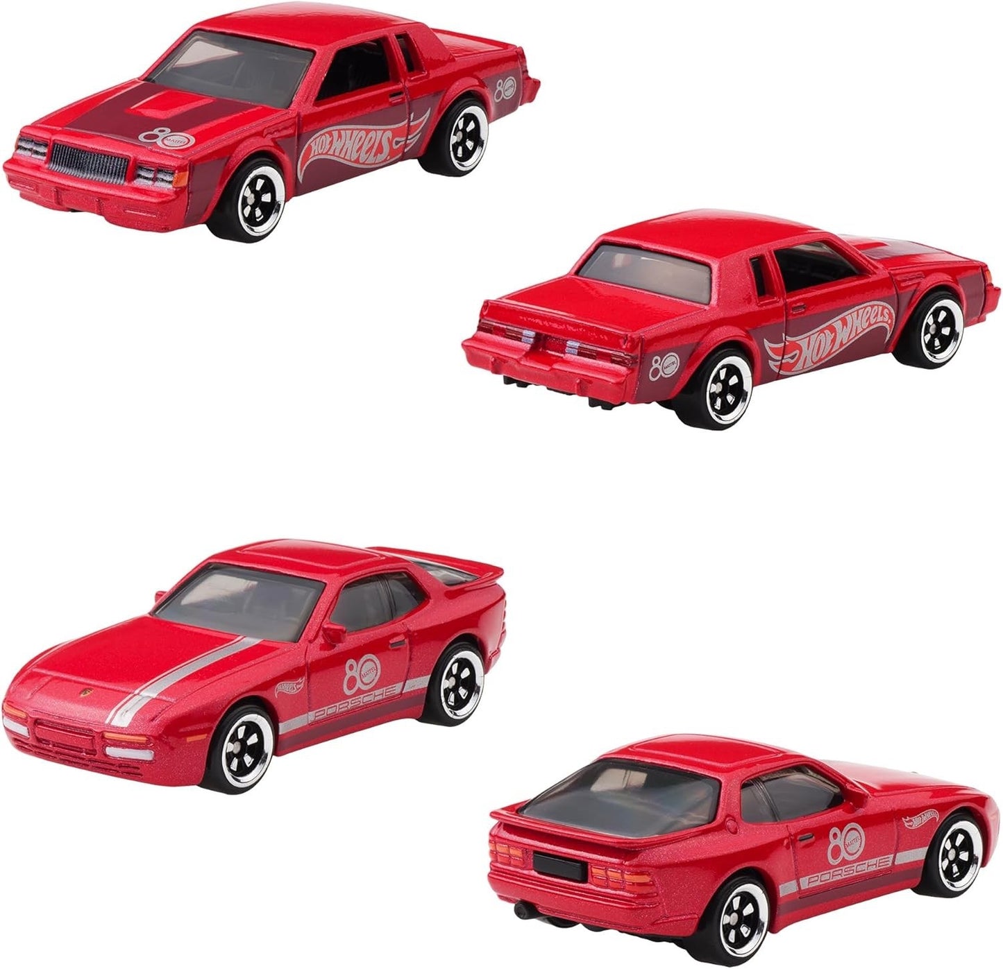 Hot Wheels 2025 Silver Series Mattel 80th Anniversary Box Set - 8 pack