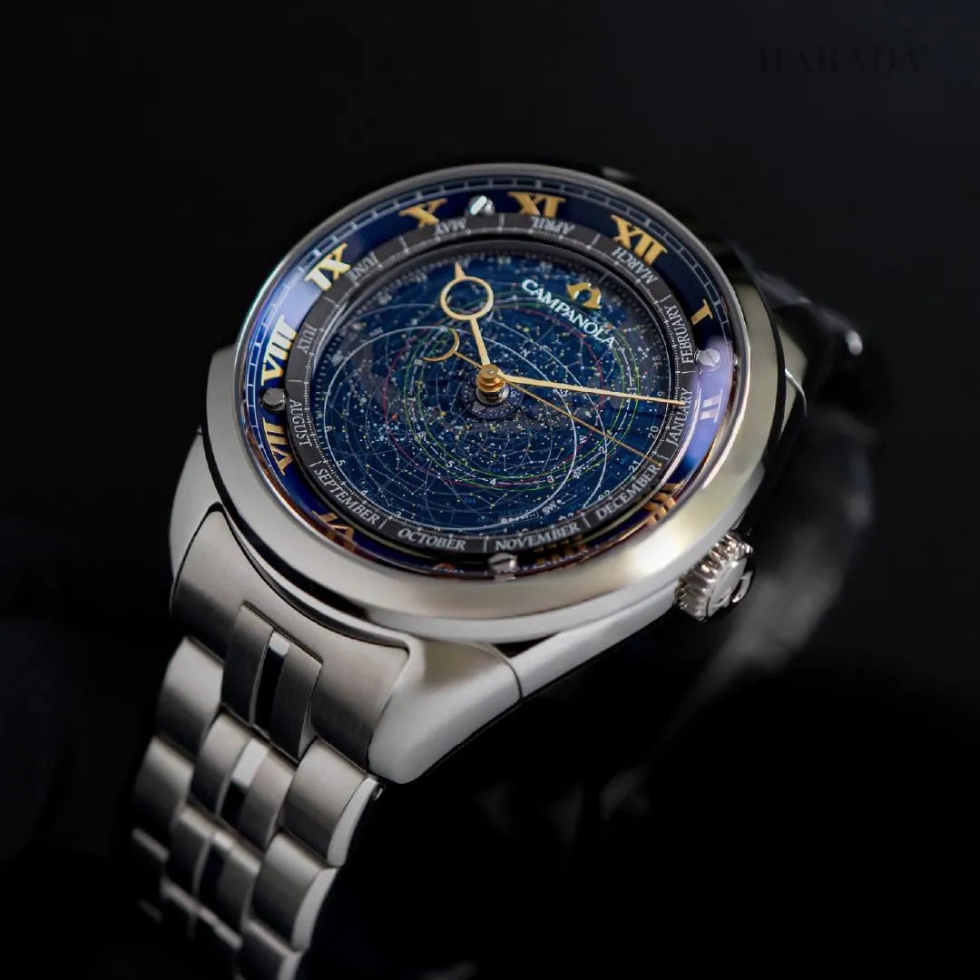 CAMPANOLA AO4010-51M COSMOSIGN 25th Anniversary Limited 250pcs Japan Watch