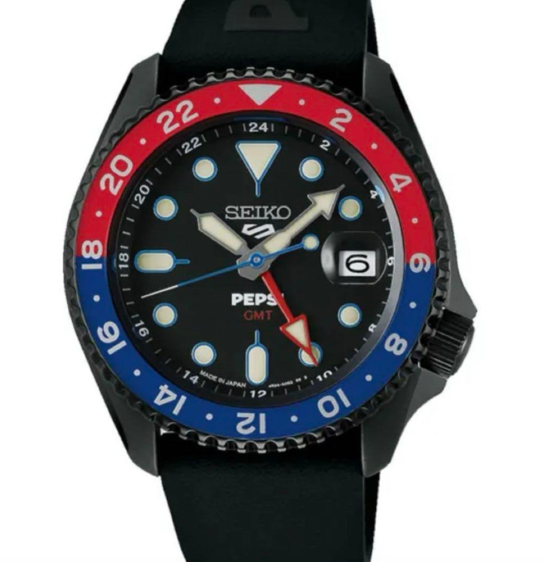 SEIKO 5 SPORTS SBSC023 SKX PEPSI collaboration Automatic GMT new
