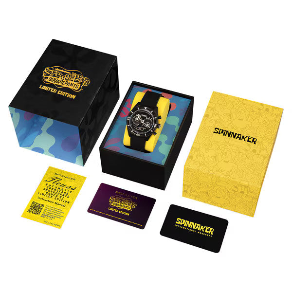Spinnaker FLEUSS SpongeBob Limited Chronograph Watch SP-5154-02 Meca-Quartz