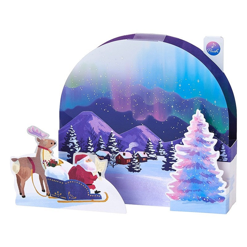 2026 Christmas Greeting Card with Light & Music japan