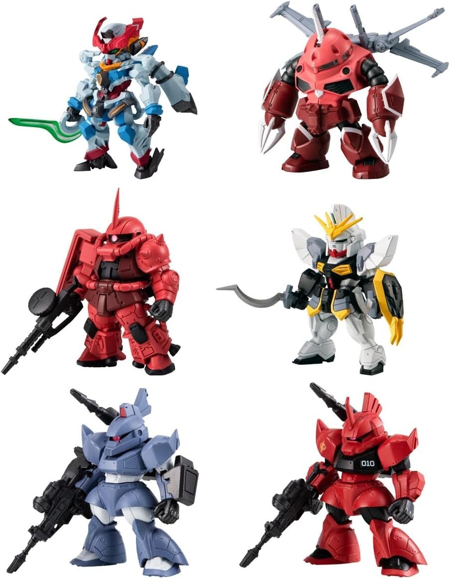 NEW AUTHENTIC Bandai FW Gundam Converge #27 Figure SET