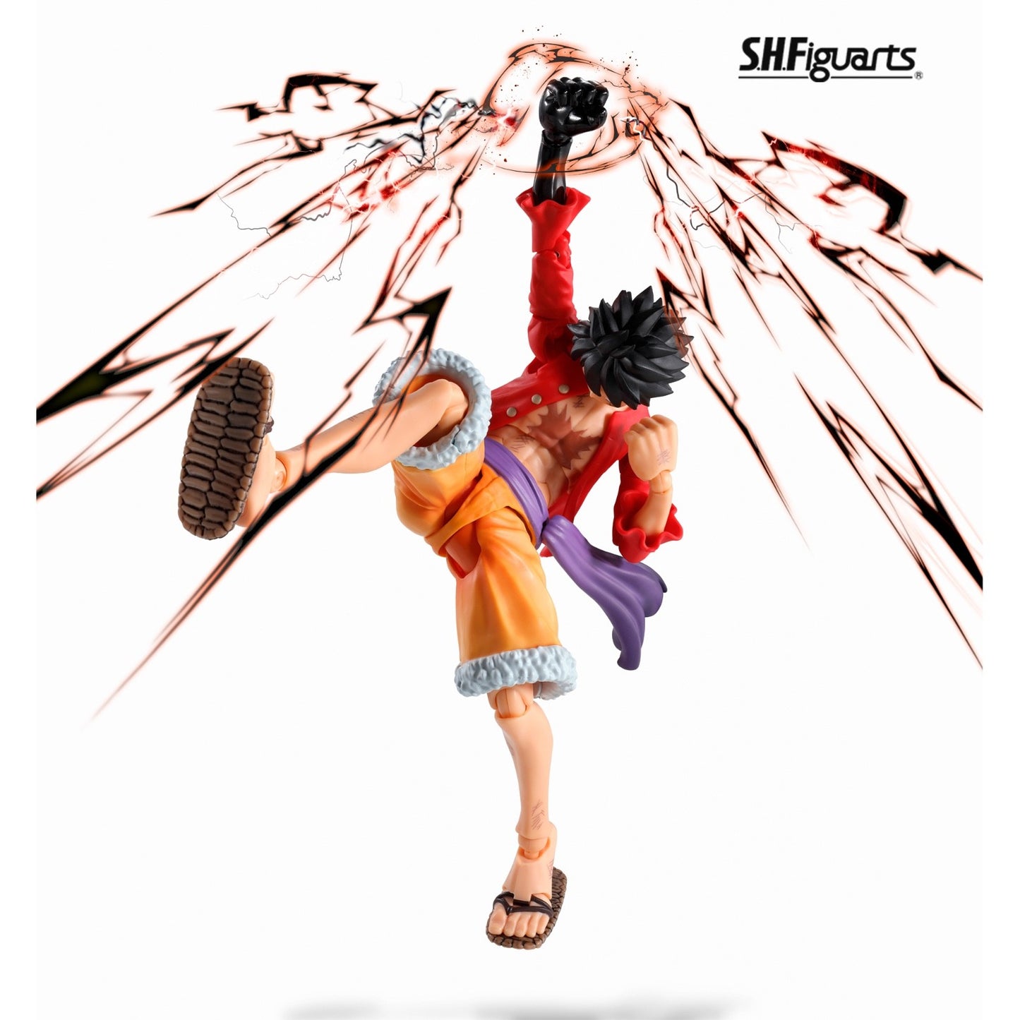 S.H.Figuarts Luffy –Attack on Onigashima– ONE PIECE BASE SHOP LIMITED Ver.