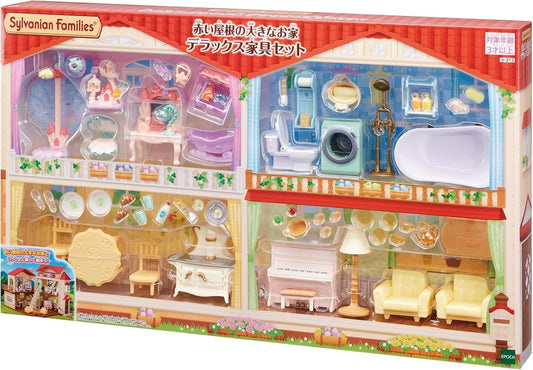 Sylvanian Families House Big House with Red Roof Deluxe Furniture Set SE-213