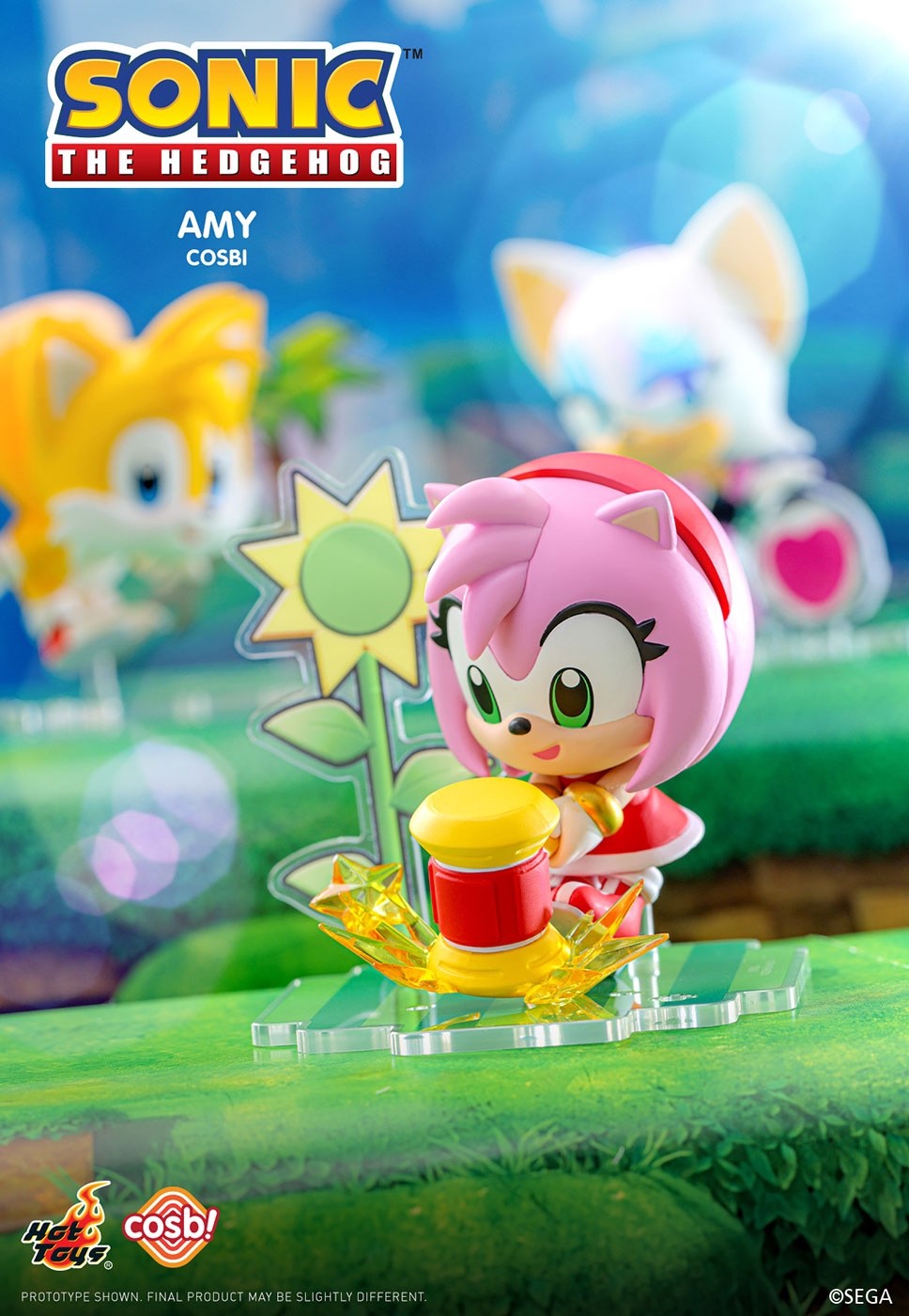RANDOM-1-pack Hot Toys Cosbi Sonic the Hedgehog figure SEGA Store Tokyo limited