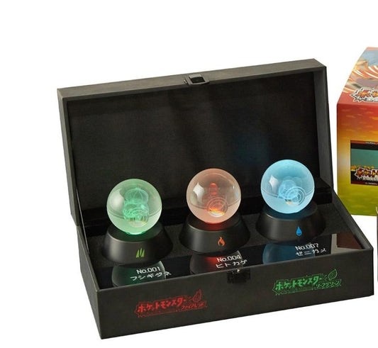 Pokemon 30th Anniversary Glass Poke Ball Display Case Japan No Game Included