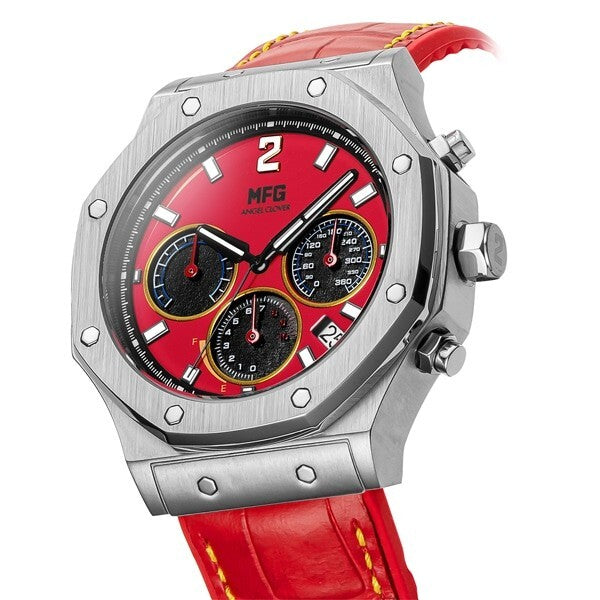 Angel Clover MF GHOST Collaboration Watch EVS43MFG-FR Japan Animation Ferrari