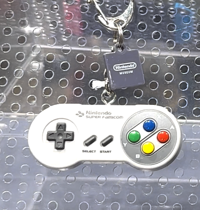 Nintendo Museum Game Hardware keychain collection 1983-1999 Complete set of 6