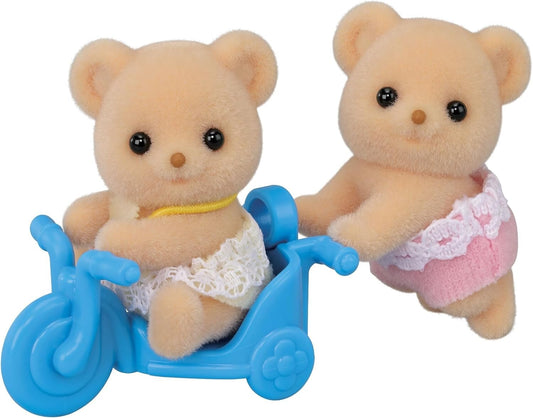 Sylvanian Families Ku-70 Biscuit Bear Twins set Epoch