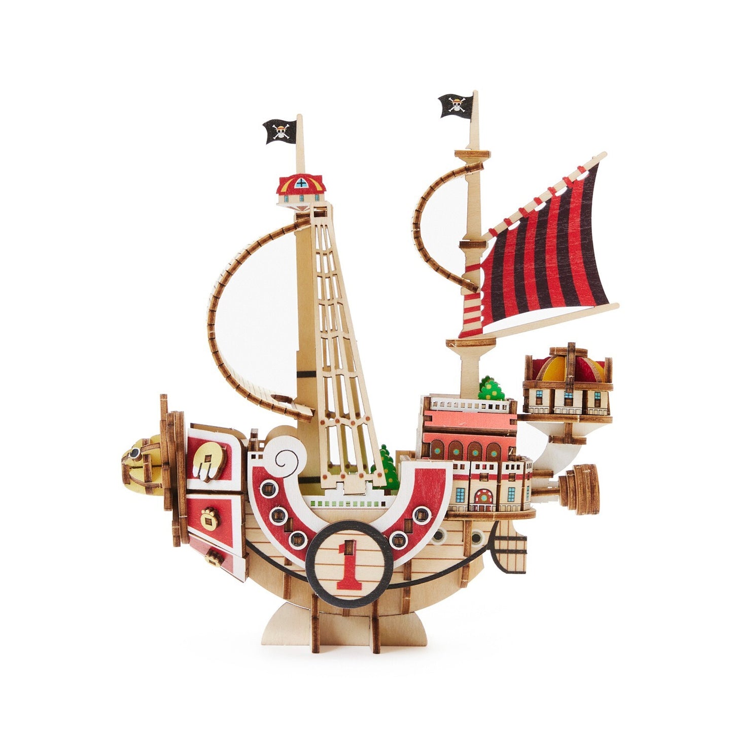 “ONE PIECE” Wooden Art ki-gu-mi One Piece Thousand Sunny
