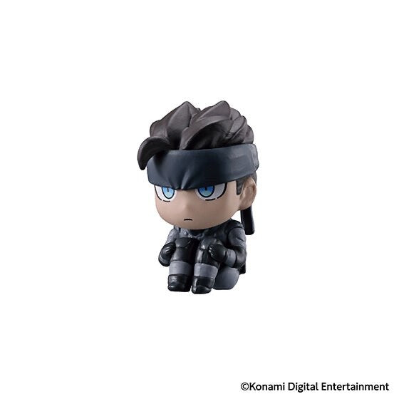 Bandai METAL GEAR Machibouke Mini Figure Gashapon Japan