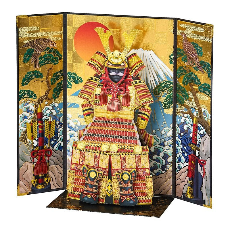 Japanese Greeting Card Washi Style Christmas Card Japan