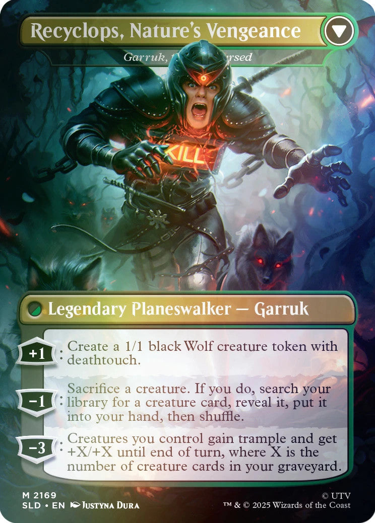 MTG Secret Lair x The Office Dwight’s Destiny Foil Edition Superdrop