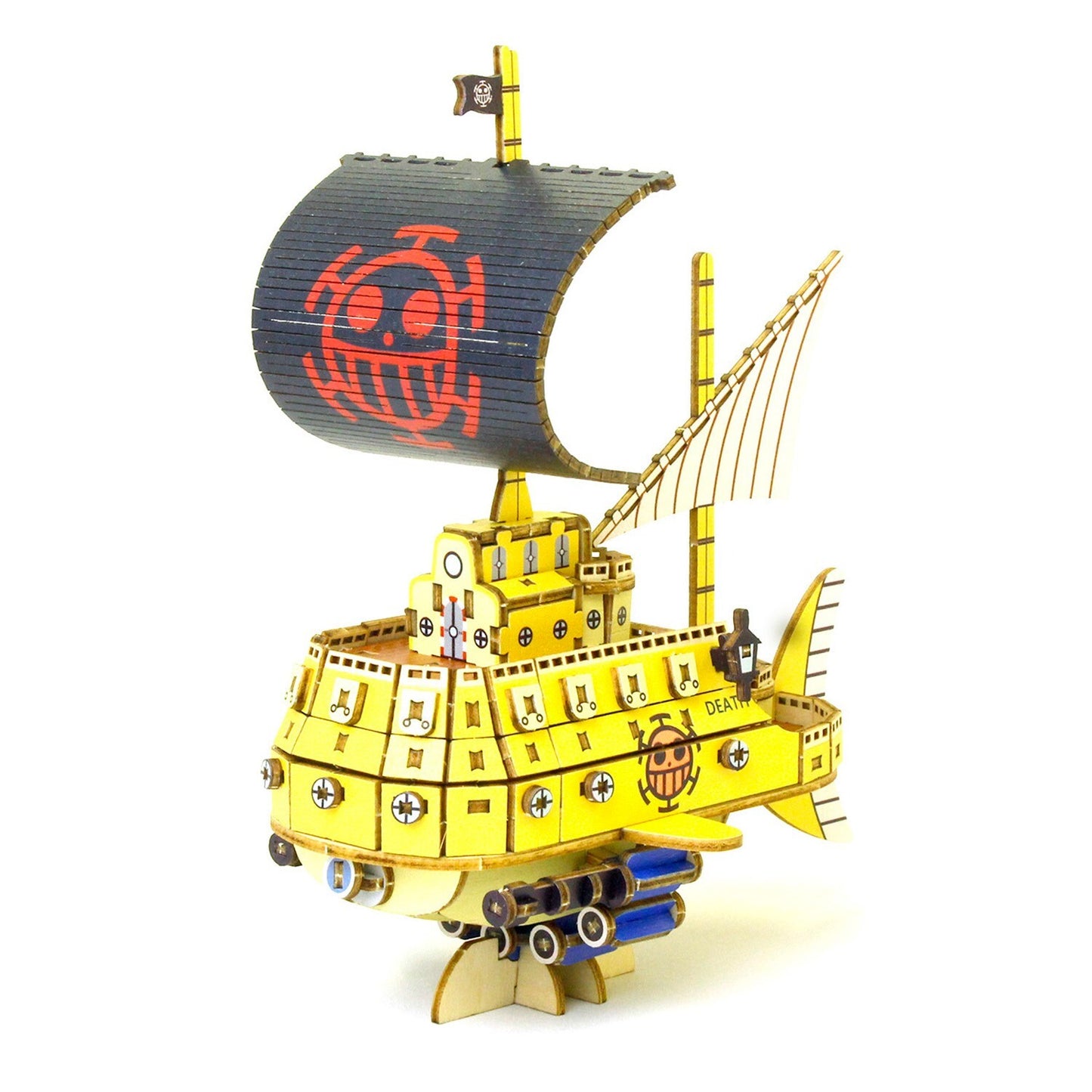 AZONE Wooden Art ONE-PIECE of Trafalgar Law submarine kigumi 3D puzzle New F/S