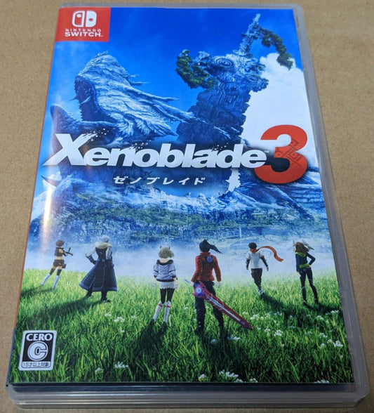 Xenoblade Chronicles 3 Nintendo Switch Japan free shipping USED
