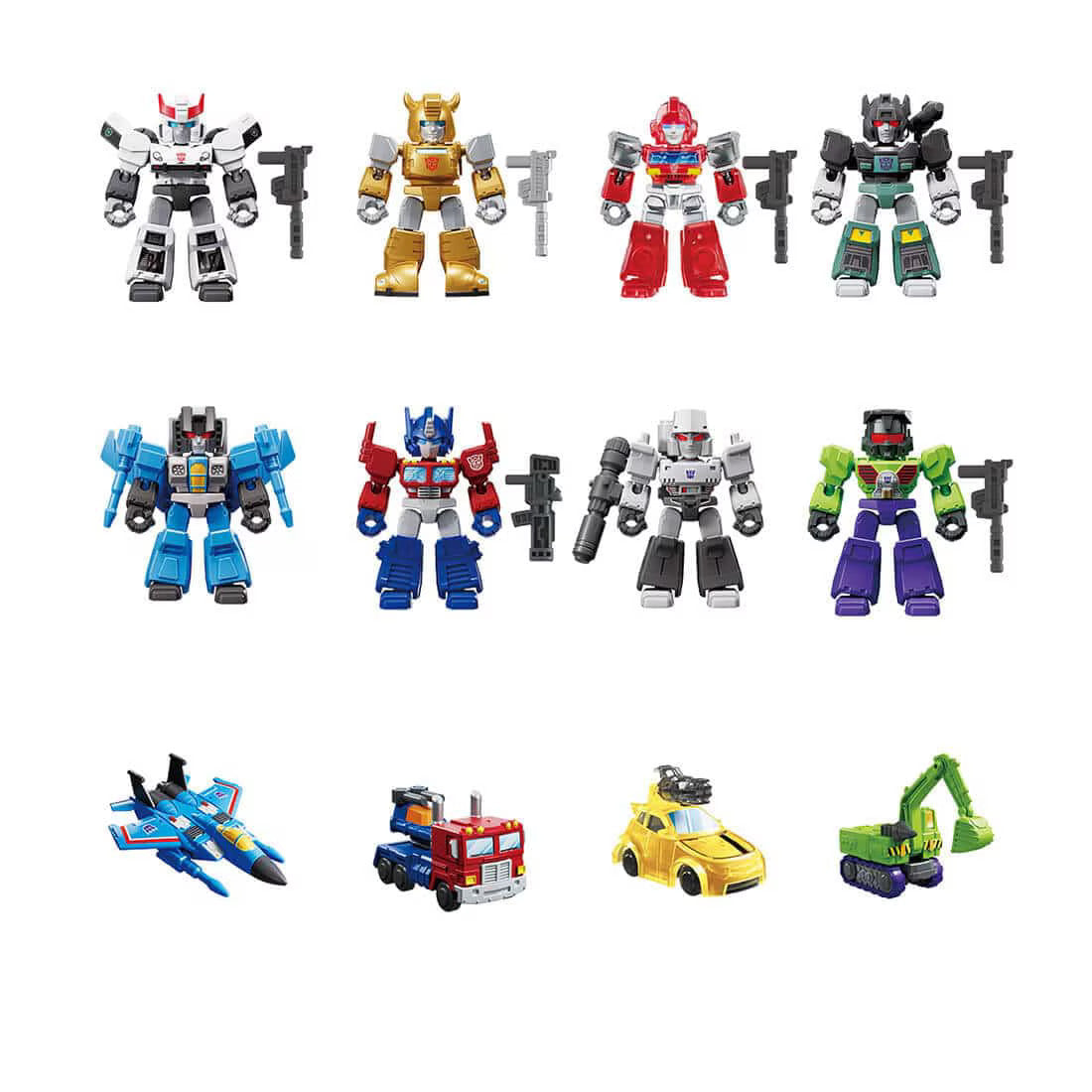 TAKARA TOMY Mall Transformers Blockees Defender Vol.1 DP-BOX Figure Set NEW
