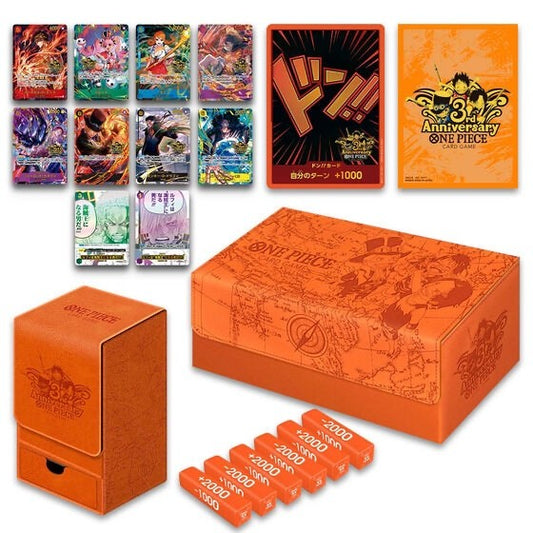 ONE PIECE Card Game 3rd ANNIVERSARY SET Japanese Box Factory Sealed New 2025 TCG