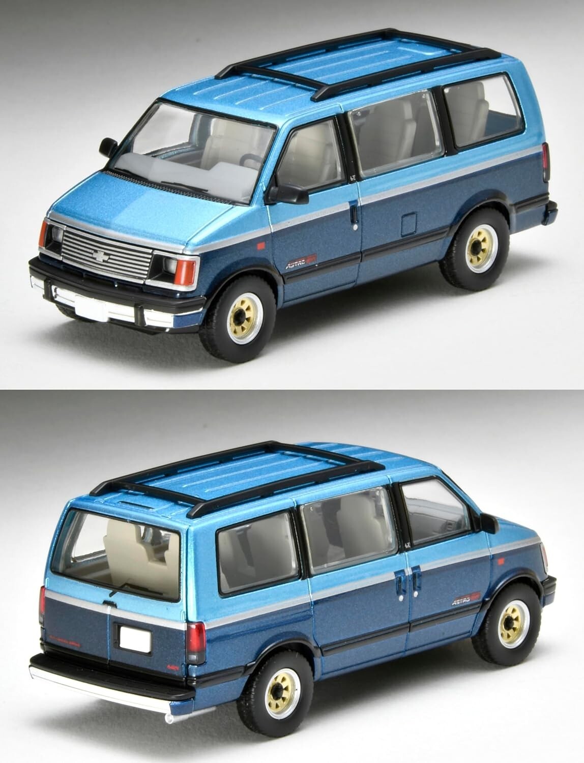 TOMICA LIMITED VINTAGE NEO LV-N325b 1/64 CHEVROLET ASTRO LT AWD 1994 Blue NEW