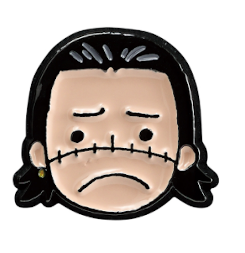One Piece Base Shop Exclusive Metal Face Pins Japan Exclusive New