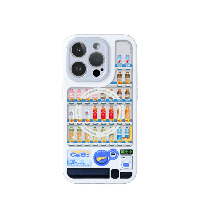 iPhone case for 13 14 15 16 Japan Design vending machine Cas:pace
