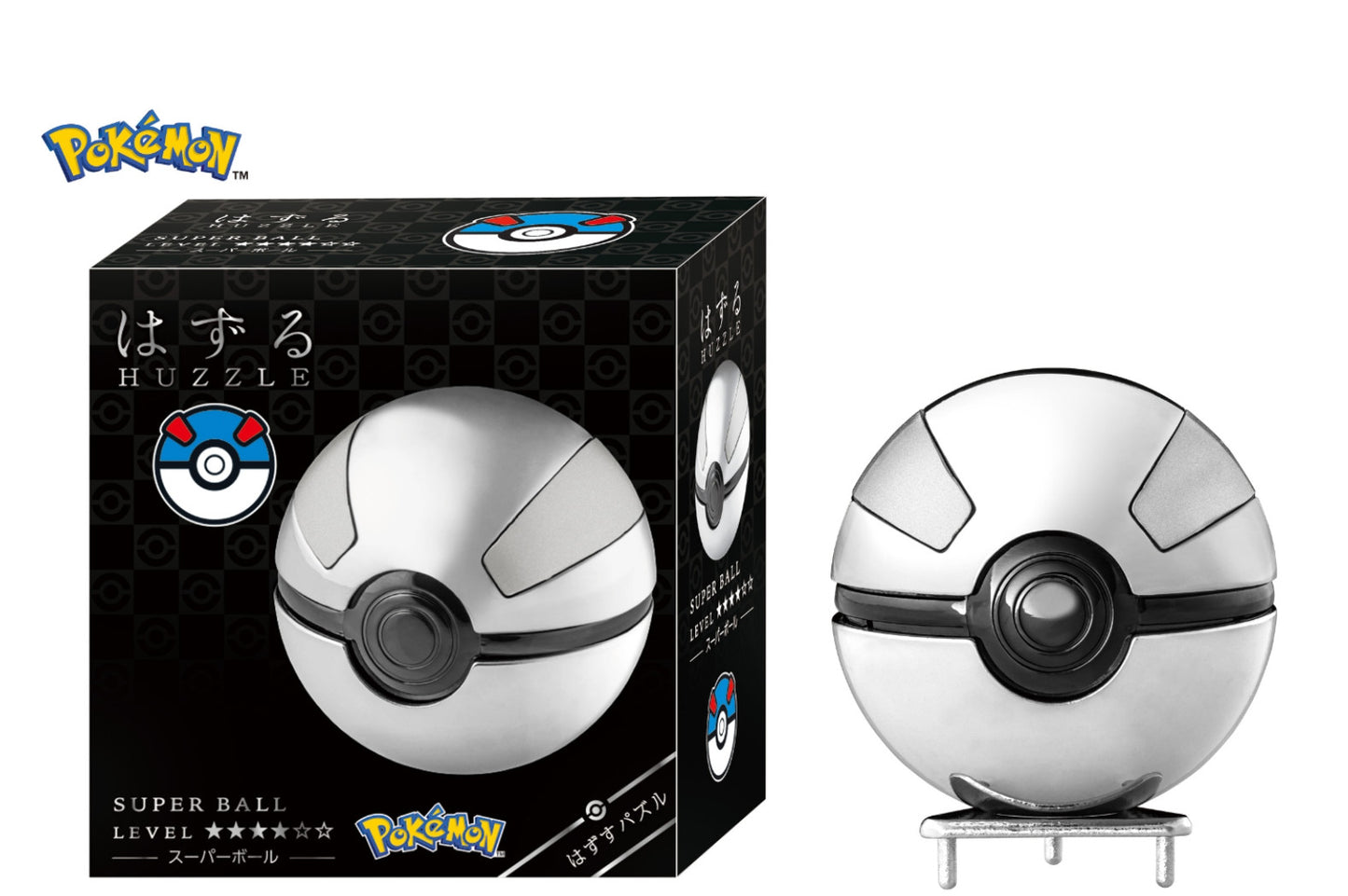 Huzzle Pokemon Monster Super Hyper Master Ball Puzzle Set of 4