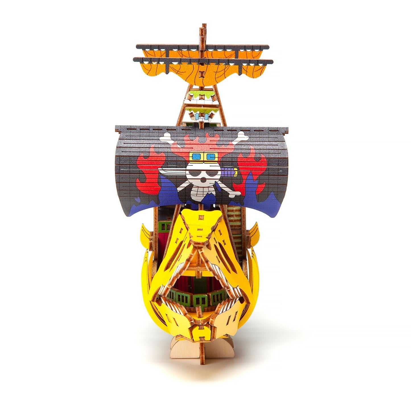 ki-gu-mi x ONE PIECE Victoria Punk Wooden Art 3D Puzzle KID Pirates from Japan