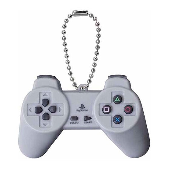 PlayStation Game Start Sound Collection Keychain Gashapon Bandai Japan