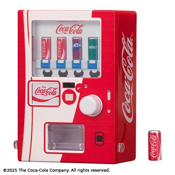 Coca-Cola Miniature Vending Machine Toy Japan Collectible Display Model