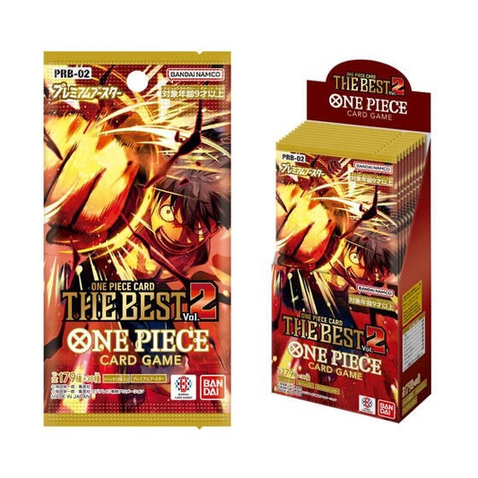 One Piece Card Game Premium Booster The Best Vol.2 PRB-02 Booster Box Vol.2