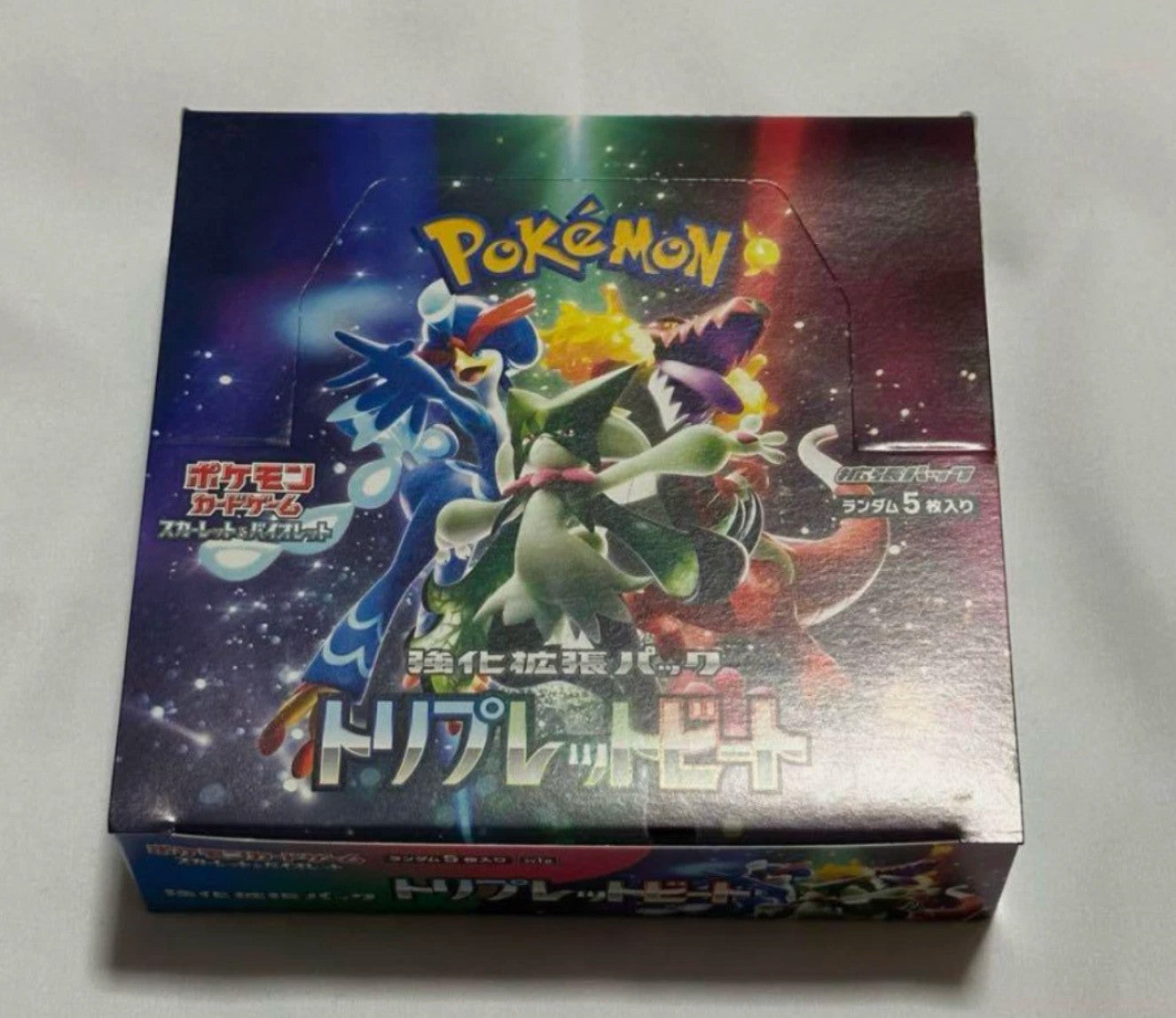 Nintendo Pokémon TCG Scarlet & Violet: Triplet Beat Booster Box - 30 Packs