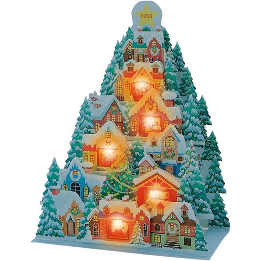 2026 Christmas Greeting Card with Light & Music japan