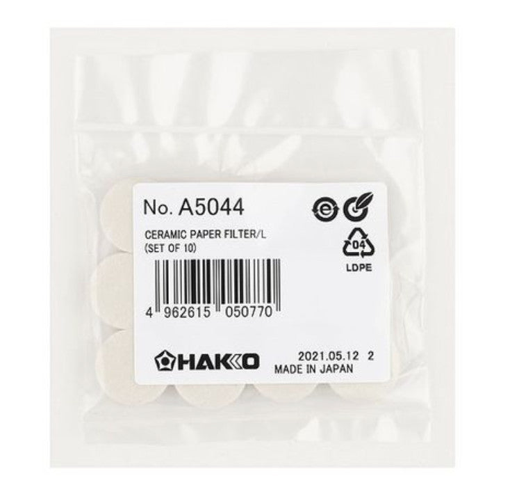 Hakko A5044 Ceramic Filter 10 Pack for FR-310/FR-4103(FR-410, FR-701, FR-702) JP