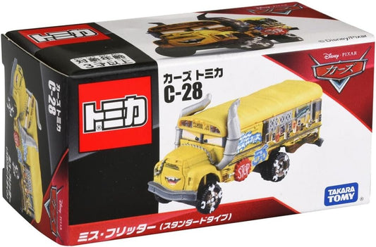 Takara Tomy Disney Tomica Diecast Car PIXAR CARS C-28 Miss Fritter Standard Type