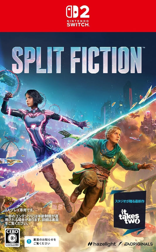 Split Fiction Nintendo Switch 2 [New Game Code-in-Box] Japan Import