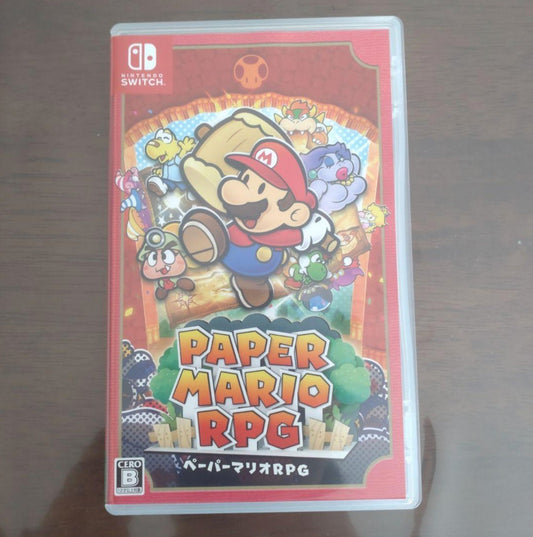 Paper Mario RPG The Thousand-Year Door Nintendo Switch RPG Adventure Game Japan