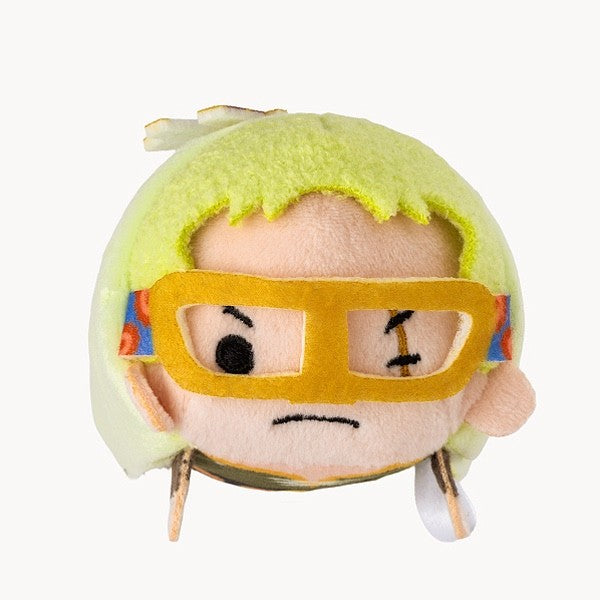 One Piece Face Plush Mascot Luffy Zoro Nami Sanji Chopper Brook