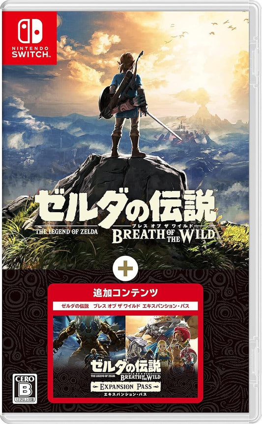 The Legend of Zelda Breath of the Wild + Expansion Pass Nintendo
