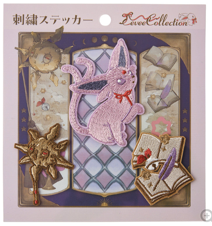 Pokemon Center Eevee Collection Embroidery Sticker Set of 9 Japan Exclusive New