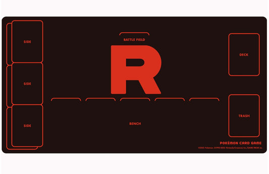 Pokémon Card Game Rubber Play Mat Team Rocket
