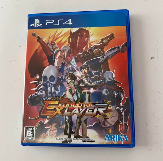 PS4 FIGHTING EX LAYER Sony PlayStation 4 ARIKA Japan Import