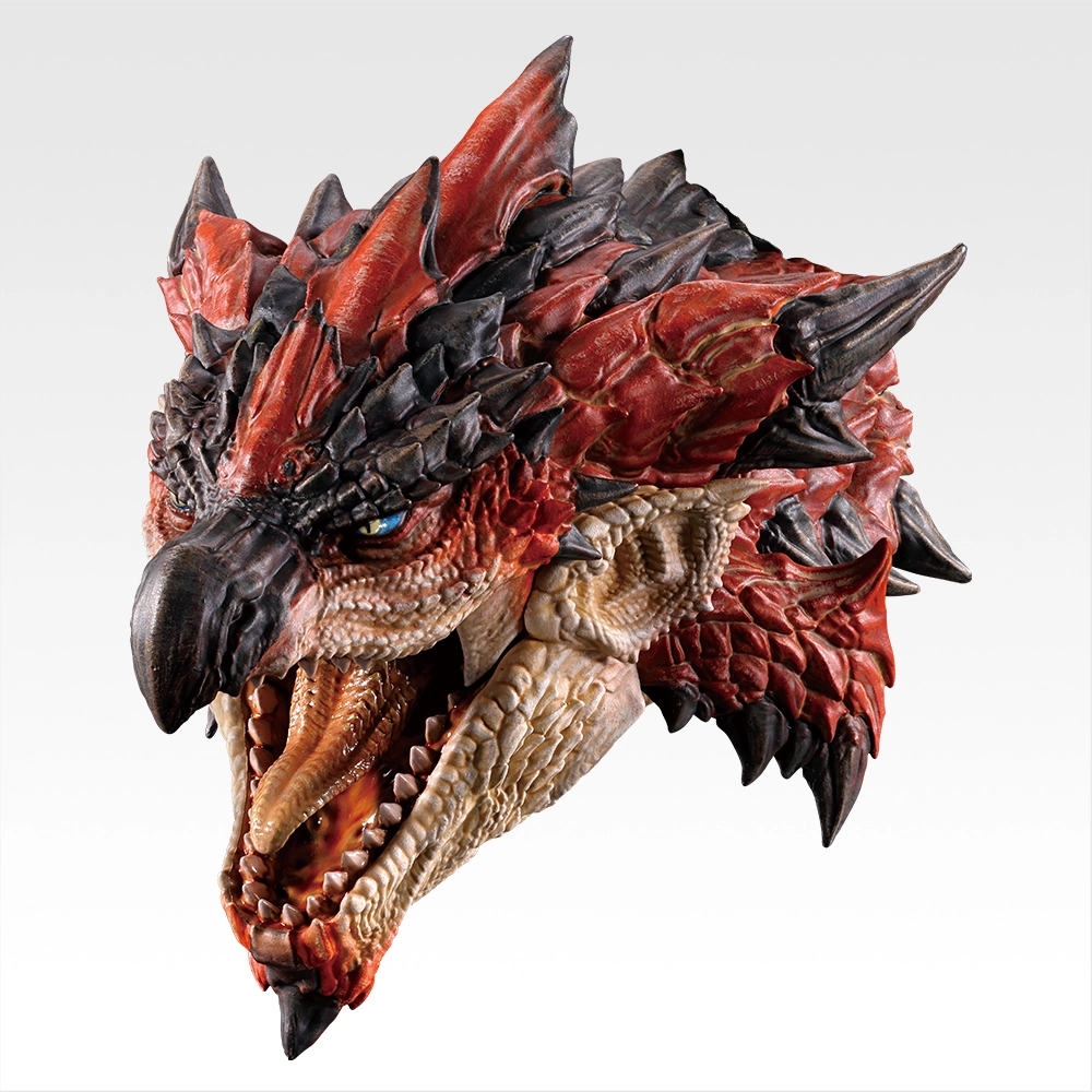 Ichiban Kuji Monster Hunter Wilds Head Magnet Figure Bandai Japan