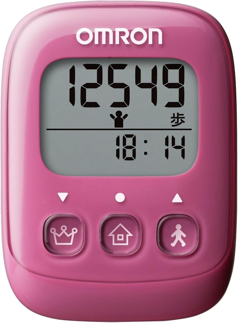 OMRON HJ-325-PK Pedometer Battery Life Displayable light items（Japanese manual！）