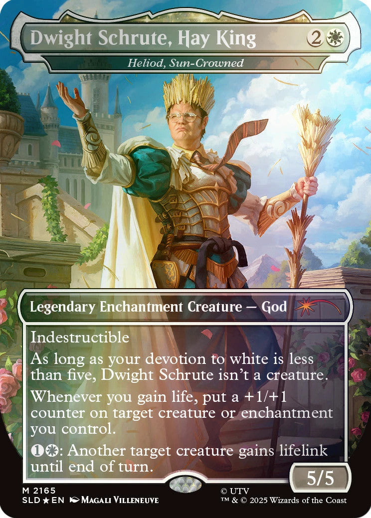 MTG Secret Lair x The Office Dwight’s Destiny Foil Edition Superdrop