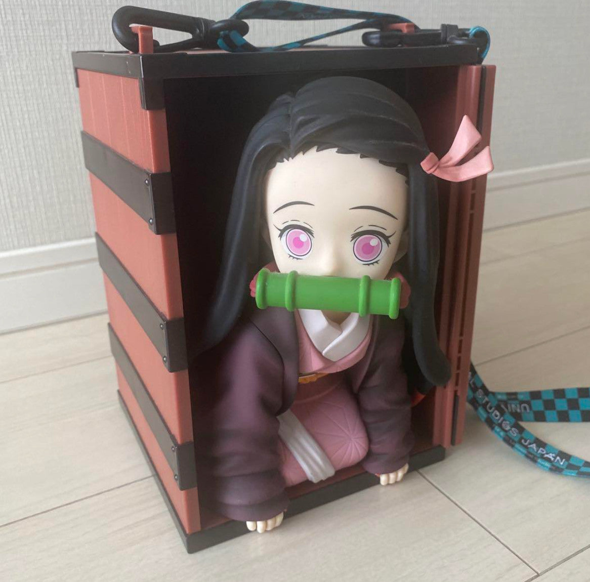 Universal Japan Nezuko Kamado Popcorn Bucket Figure  Demon Slayer USJ Limited
