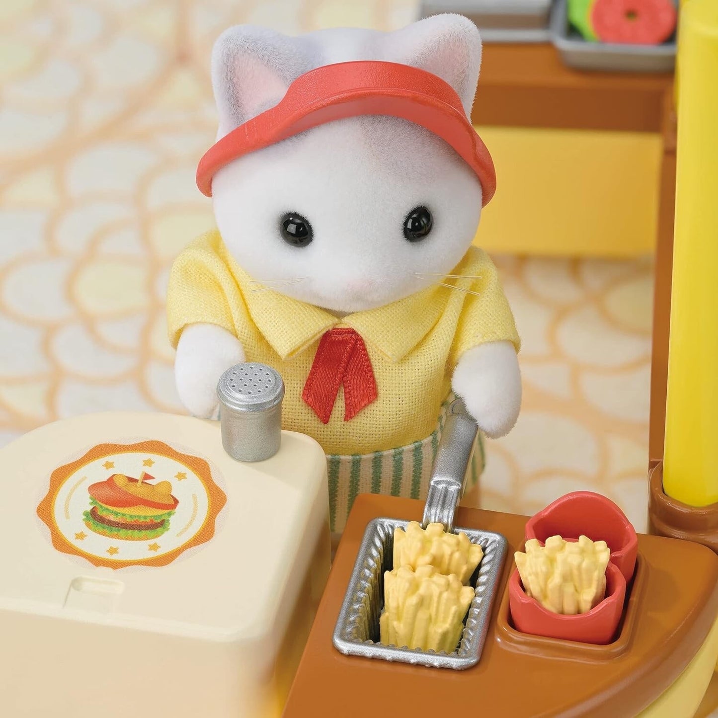 Sylvanian Families Hamburger Wagon Epoch Calico Critters MI-91 Doll House New JP