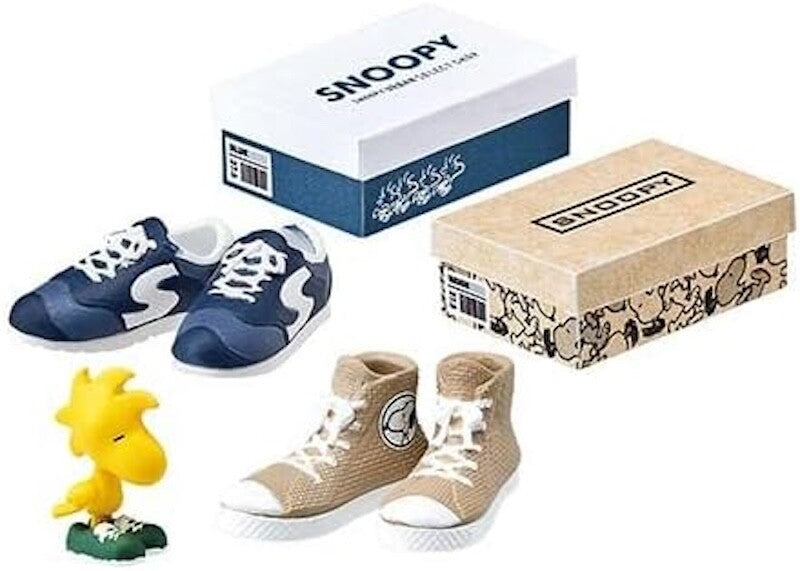 RE-MENT PEANUT SNOOPY URBAN SELECT SHOP BOX Full Complete Set 8 New Seald
