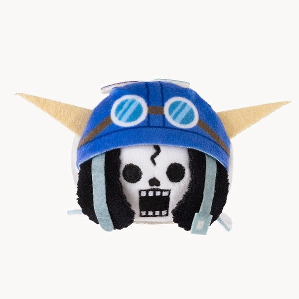 One Piece Face Plush Mascot Luffy Zoro Nami Sanji Chopper Brook