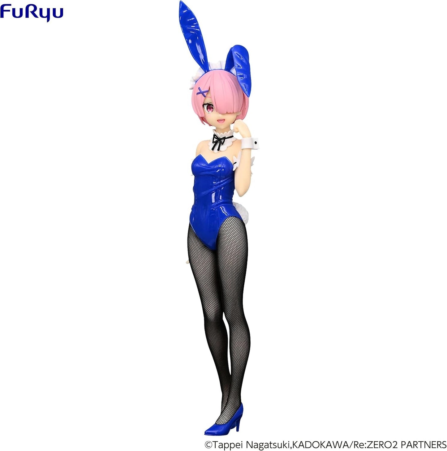 FuRyu Re:ZERO Starting Life in Another World BiCute Bunnies Figure Ram Blue ver.