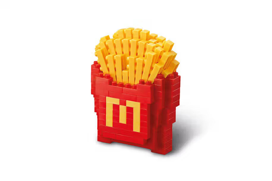 McDonald’s x Nanoblock 2016 Limited Edition Set Big Mac Fries Soda from Japan