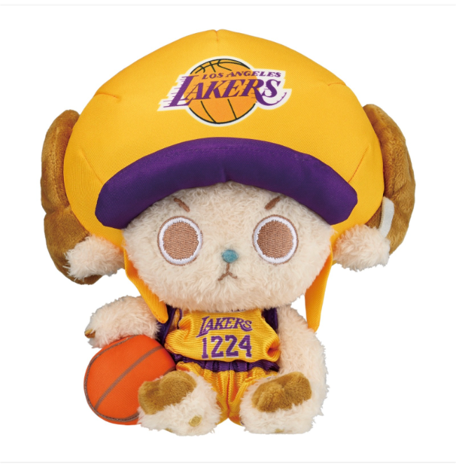 ONE PIECE x NBA Tony Tony Chopper Plush Mascot Stuffed Toy Base Shop Japan Limit